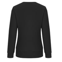 Plus veličina Žene Ležerni dugi rukav Otvoreni prednji kardigani džemper jesen zimska boja duboka V