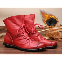 Lacyhop Žene Radno Ležerne prilike Ukupne cipele za gležnjeve Dame Hodanje prozračne bočne čizme Topla