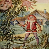 Jack & The Beanstalk Poster Print Mary Evans Picture Librarypeter & Dawn Cope Collection