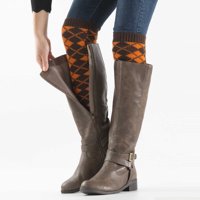 Mart ženska noga zagrijavaju prugaste bedro velike čarape damama za odrasle noge gomila čarapa jesen