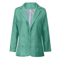 Gathrrgyp Womens Cardigani Plus veličina, Ženski Blazers Vjetrootporni kaput Kaput Spring Coat bluza