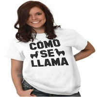 Como se Llama Alpaca životinjska humora Muška grafička majica Tees Brisco Brends X