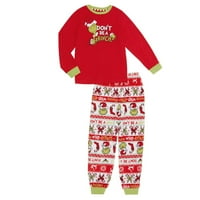 Božić Grinch roditelj-dječja odjeća, dugih rukava za spavanje na dugih rukava