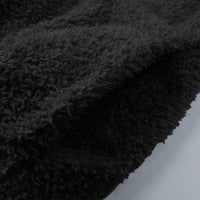 Dukseri za žene - modni hoodie dugih rukava zima današnje ponude tiskani pulover crni dukseri