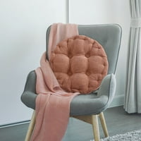 Wozhidase stolica za jastuke za jastuke Okrugli pamučni presvlaka za mekane podstavljene jastuke u kancelariji