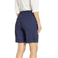 Labakihah kratke hlače za žene Ženske udobne ljetne kratke hlače Karton Elastične strugove, Ležerne