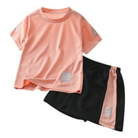 Ležerna odjeća za dječake Dječje Toddler Baby Unise Proljeće ljeto Ispiši kratke rukave Sportske majice Kratke hlače odjeću