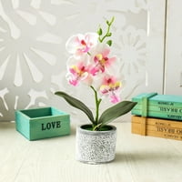 Farfi umjetni cvjetni leptir za orhideju kament Bonsai Home Garden Party dekor