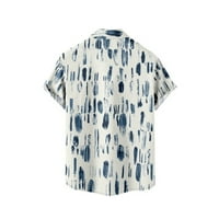 Muška košulja Muška ljetna kuća za odmor Turizam Plaža Modni trend Ležerne prilike 3D digitalni ispis Majica kratkih rukava Havajska majica za muškarce