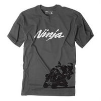 Ninja biciklistička majica za muške ugljen