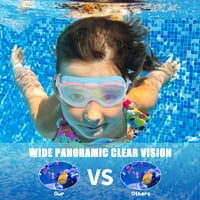 IFCOW Dječji naočare za plivanje, naočare za plivanje za djecu tinejdžeri, anti-fog anti-uv plivaju