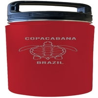 Copacabana Brazil Suvenir oz Graved Crveni izolirani dvostruki zidni čelični čelik