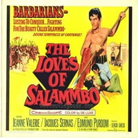 Loves of Salammbo Movie Poster Print - artikl # movgh2484