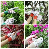 Parovi vrtne rukavice sa PVC točkicama za čišćenje dvorišta, korenjem, sadnja, zalijevanje