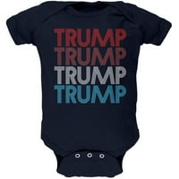 Izborni predsjednik Trump Vintage stil meka beba jedna mornarica 9 m