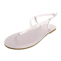 CIEKEN Ljetne žene Flip-Flops Otvorene cipele za cipele na prstima Ravni rasiji Rimske sandale