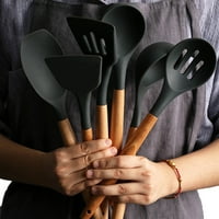 Kuhanje kuhinjske posuđe Drvene ručke za kuhanje alata za kuhanje