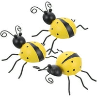 Rosarivae Simulacijsko uređenje Ladybug Ornamenti Željezano LadyBug Garden Trgovina Domaći ukrasi