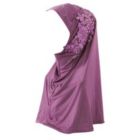 MAFYTYTPR Ljetni šeširi za žene za žene, hidžab dvostruka petlja na šal povucite preko krepe povoljne