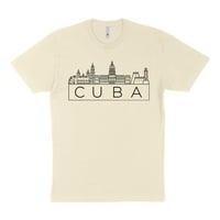 Skyline Kuba majica unise mali prirodni