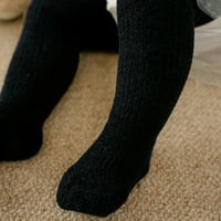 MubIneo baby Girls Pantyhose, elastične struke Čvrsto boje Čarape Slim Fit čarape za jesen zime