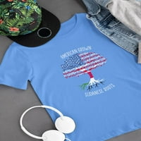 Američki odrasli sudanski korijeni majica - Dizajni za muškarce -Martprints, muški 3x-veliki