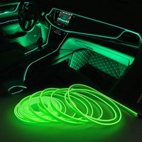 EL žičana svjetla sa upaljačem za cigarete za unutrašnju auto svjetla