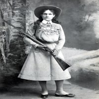 Annie Oakley, američki folk heroj poster Ispis od izvora nauke