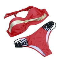 Ženska kupaći kostim za kupanje za bikinije s podzemnim sapalicama na otvorenom kupaći kostim za žene