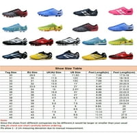 Daeful Girls Boys patike čipke fudbalskih cipela Comfort Soccer Cleats Sports non klizanje prozračnih