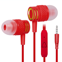 Urban R žičane slušalice sa mikrofom za vrlokool s alfa sa kabelom bez zapetljanja, zvukom izolirajućim