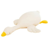 Eyicmarn crtani oblik životinjskog oblika plišana igračka, mekani punjeni bijeli putnički lutki jastučni