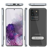 Galaxy S ultra futrola, punkse [Lucid 3. Serija] [Slim Fit] oklop poklopac W Integrisani zaštitni ekran [srebro]