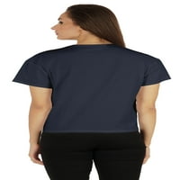 Inkmeso ženske kratke rukave s majicom s majicom s majicama na ramenu, ležerne s majicom