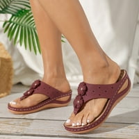 Neumjerne odrasle žene Sandal sandale Žene dame cipele Wedge Platform Thong sandale casual cipele cipele