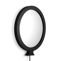 Tureclos u akrilnom mjesecu LED kupaonicu Ogledalo okruglo zrcalo zidna zidna vanity ogledalo noćno svjetlo