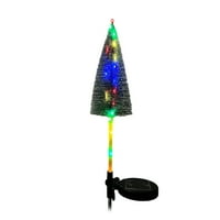 Printxy solarno svjetlo solarnog božićnog stabla, solarno napajanje SOLDING Božićno drvce za odmor izvan