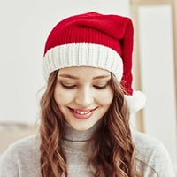 Do 50% popusta, OVZNE TODDLER Djevojčica i dječak dječji djeca i zimski božićni šešir zeko toplo dječja čista boja roditelj-dječji vuneni šešir crveni