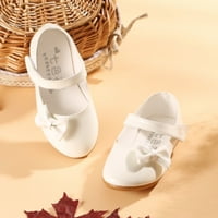 B91XZ Toddler Djevojka Sandale Cipele Male kožne cipele Jedne cipele Dječje plesne cipele Djevojke Performanse cipele za mališani mali dijete, veličine 1