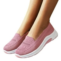 Kaicj ženske sandale Ženske flip flopse Komforni ravni sandale za žene Gladijatorske boemske ljetne cipele na otvorenom na plaži, ružičasti, ružičasti