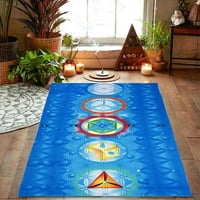 Čakra Bohemia pokrivač ljetni plažni ručnik joga mat pad