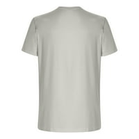 Košulje za muškarce za muškarce za muškarce Ljeto Loseting Fit Graphic Tees Casual majica 4. srpnja