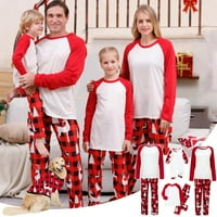 HOT6SL Clearsance Božićna porodica Porodica Božić Pidžamas Božićne pidžame za obitelj Plus Veličina