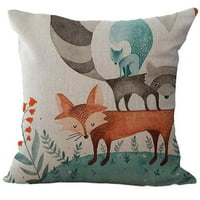 Ljetni jastuk pokriva životinjski list uzorak Ispis komfornog jastuka jastuk modernu modnu seosku kuću