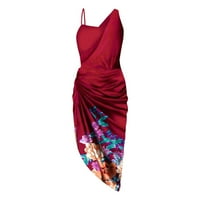 Ljetna haljina za ženska plaža Prodaja Ženska ljetna tiskana remen bez rukava bez rukava bez rukava za žene za žene