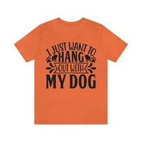 Samo se želimo družiti sa mojom psećom košuljom, psećim košuljama poklon, košulja za pse, košulju za