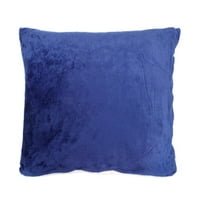 Jastuk za stražnju jastuk JahnjeSwool MicrosherPa prekrivač u 1, kobaltno plava