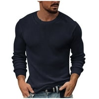 Kali_store pletene pulover duks muškarac pleteni džemper za muške labave pulover salon zimske toplije
