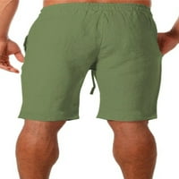 NOLLA MENS Ljetne kratke hlače Jednobojna boja Elastična struka Plaža Kratke hlače Muškarci Slim Fit