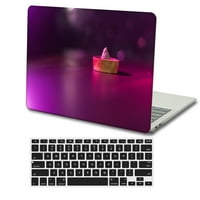 Kaishek Samo za MacBook Pro 14 Oslađen / A M1, plastična kućišta tvrdog školjka + crna poklopac tastature,